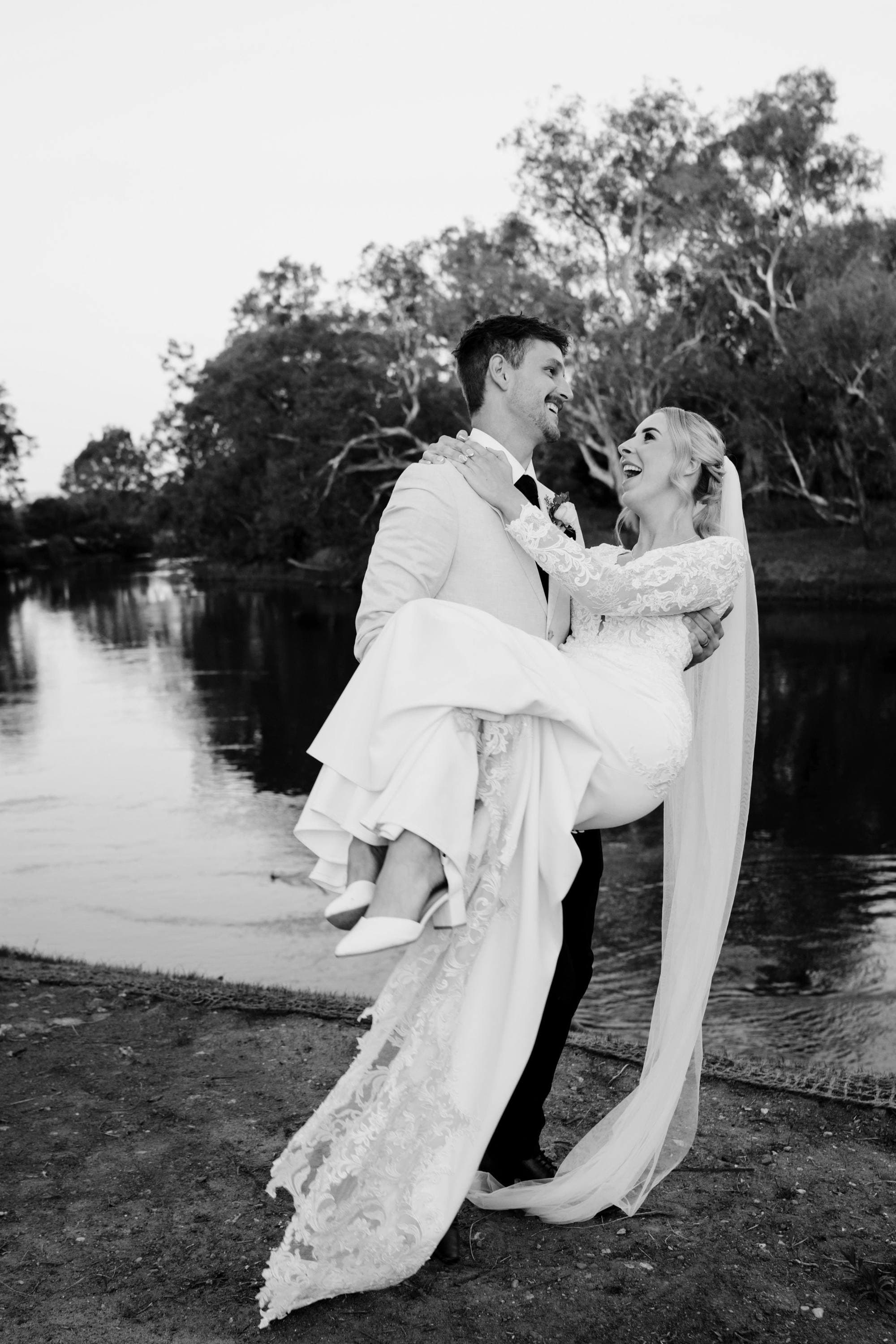 The Beach wedding venue at Willowbank